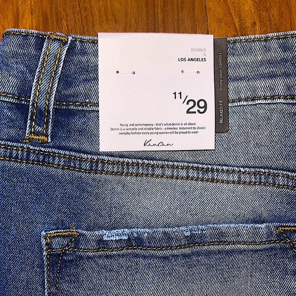 ☃️BOGO50%☃️ 🆕💙KANCAN: High Rise Relaxed Fit Boyfriend Jeans 11/29 - Picture 12 of 16